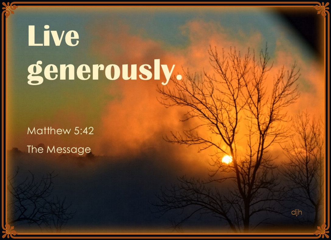 matthew 5 42 meaning