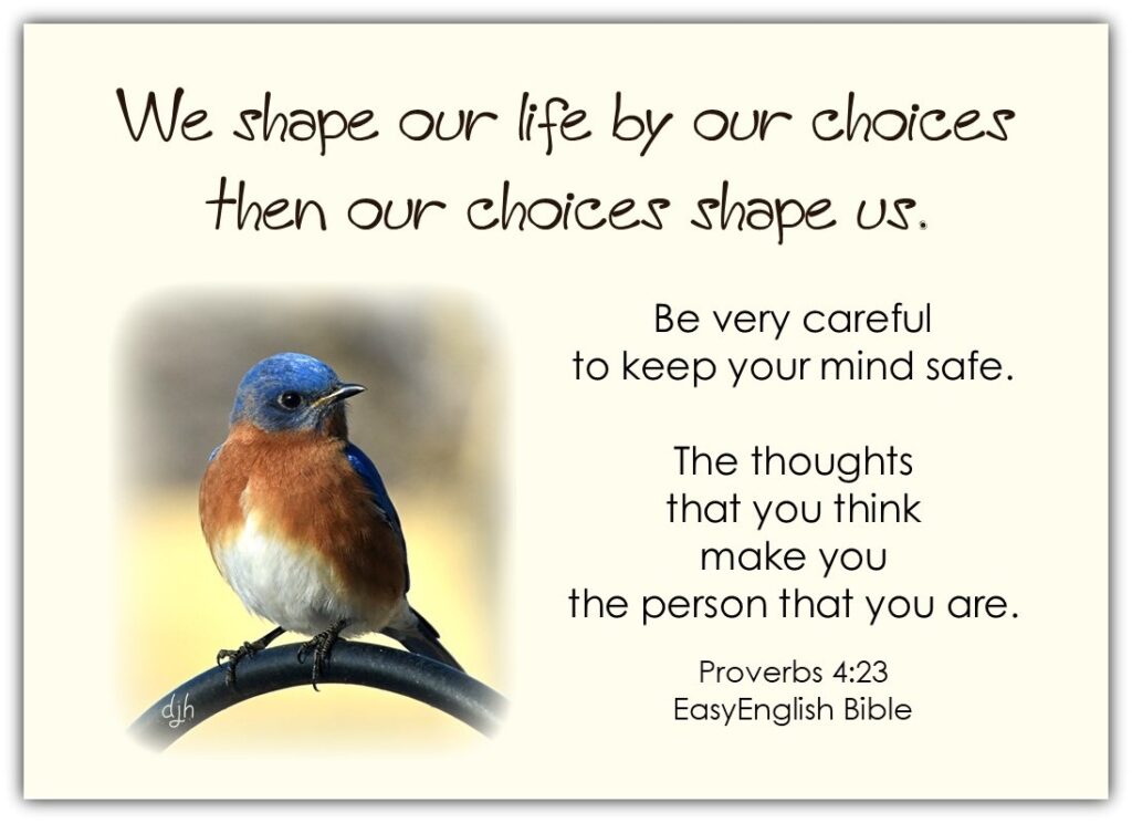 Choices Shape Us – My Journey – by Doris High